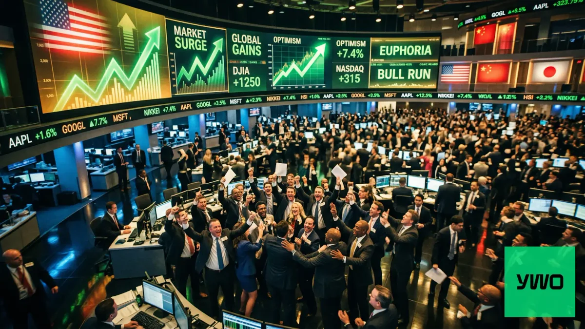 Dow Futures Surge Over 1,000 Points on U.S.-Iran Ceasefire Agreement